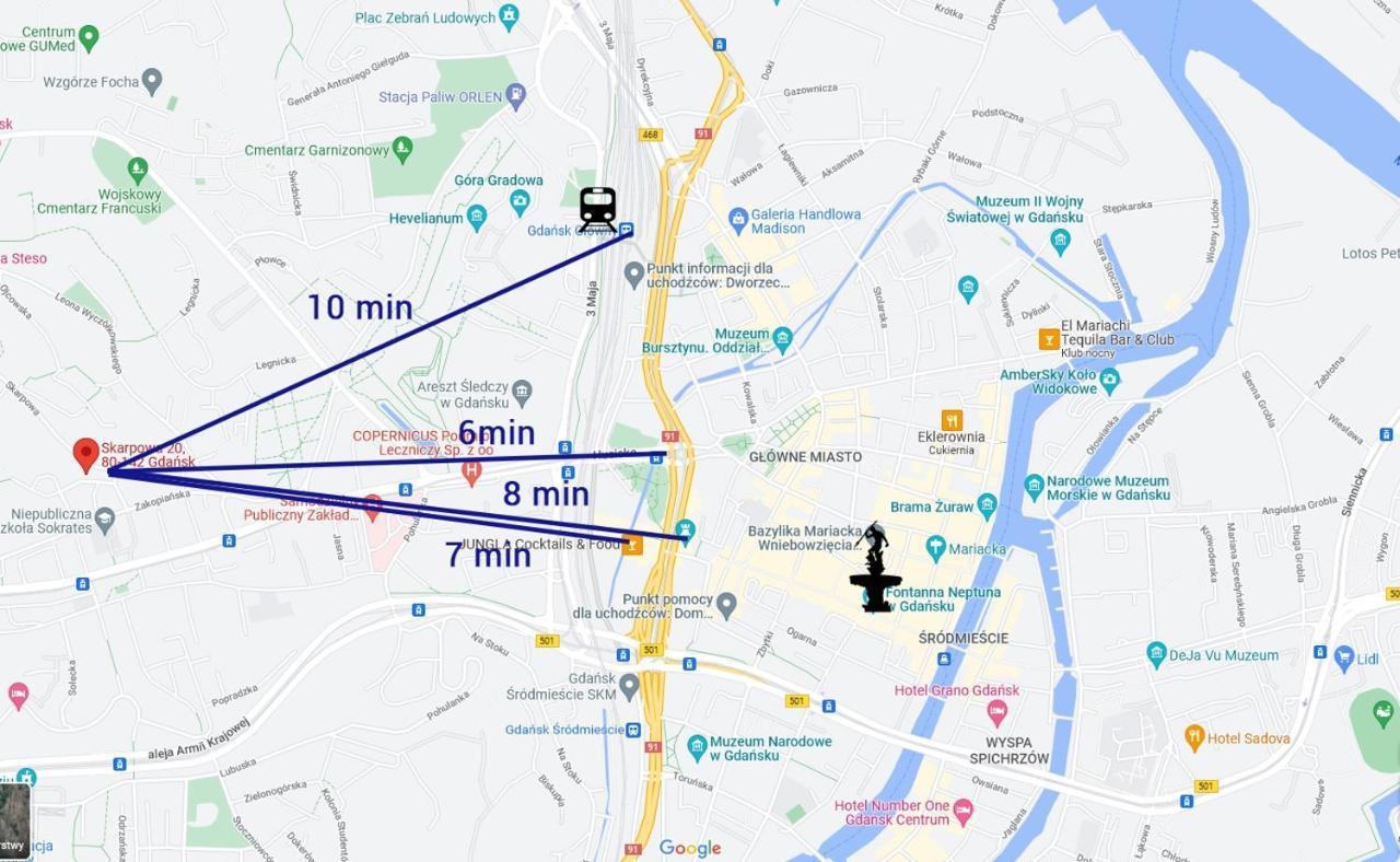 Apartament Blisko Starego Miasta W Gdansku Apartment Ngoại thất bức ảnh